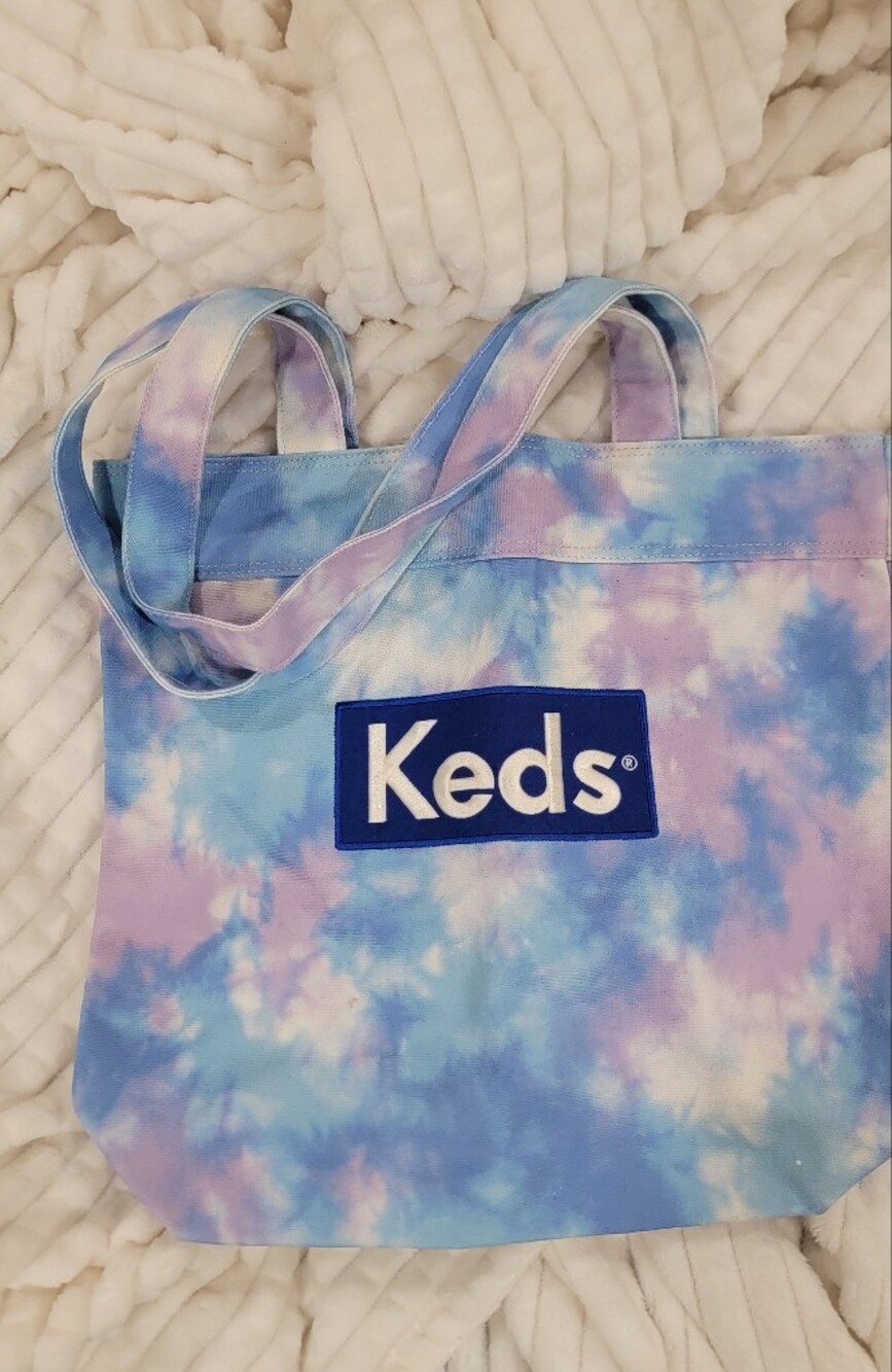 Keds Small Tie-Dye Canvas Tote Bag